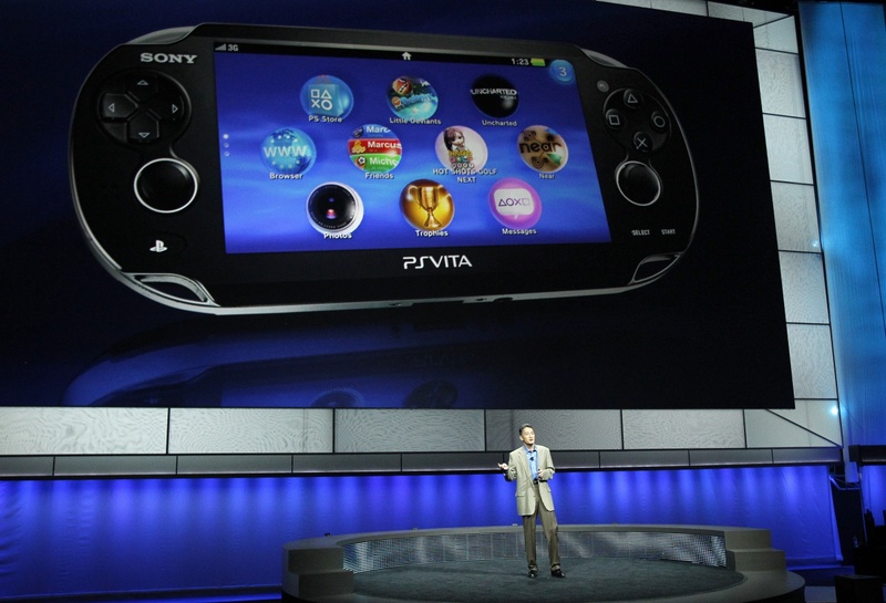 Презентация новой модели популярной приставки SONY PlayStation Vita. ©REUTERS/Mario Anzuoni