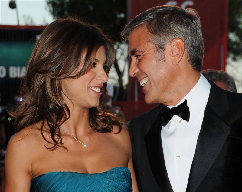 Элизабетта Каналис и Джордж Клуни. Фото с сайта topnews.ru 