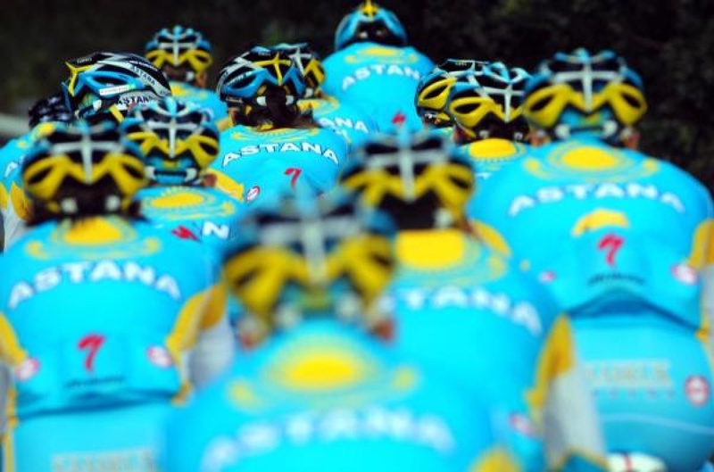 "Астана" велогруппа. Фото из архива Tengrinews.kz