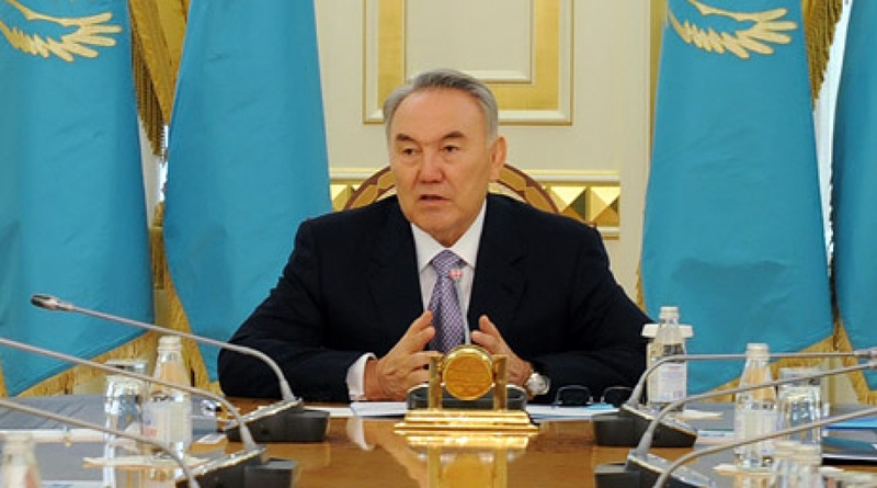 Президент Казахстана Нурсултан Назарбаев. Фото Болат Отарбаев©