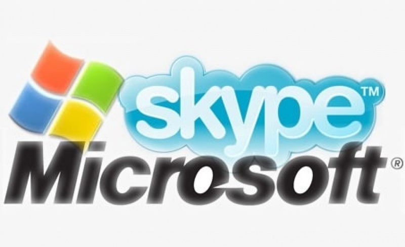 Вариант совместного логотипа Microsoft и Skype. Фото с сайта bb.lv