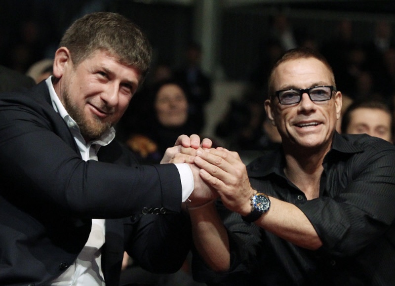 Рамзан Кадыров и Жан-Клод Ван Дам. ©РИА Новости