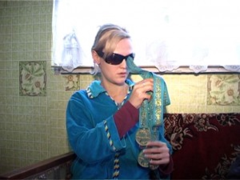 Шымкентская пловчиха Анастасия Соболева. Фото с сайта otyrar-tv.kz