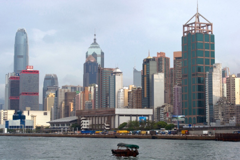 Вид на Гонконг. Фото РИА Новости