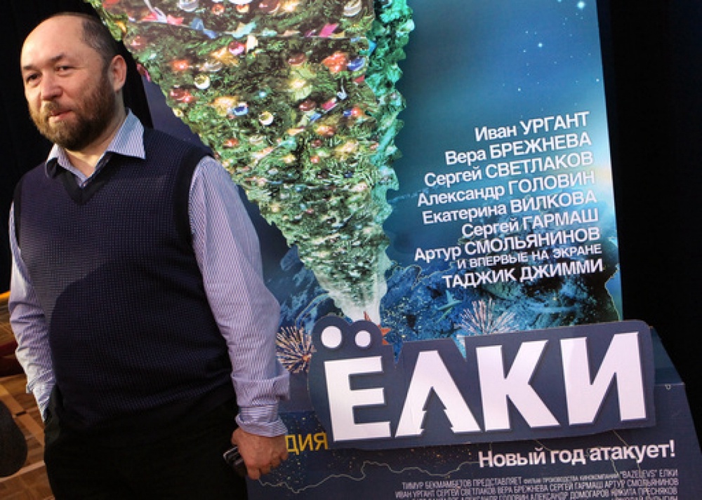Тимур Бекмамбетов на премьере фильма "Елки". Фото ©РИА НОВОСТИ