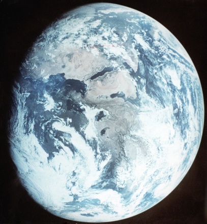Снимок Земли из космоса. Фото ©РИА Новости