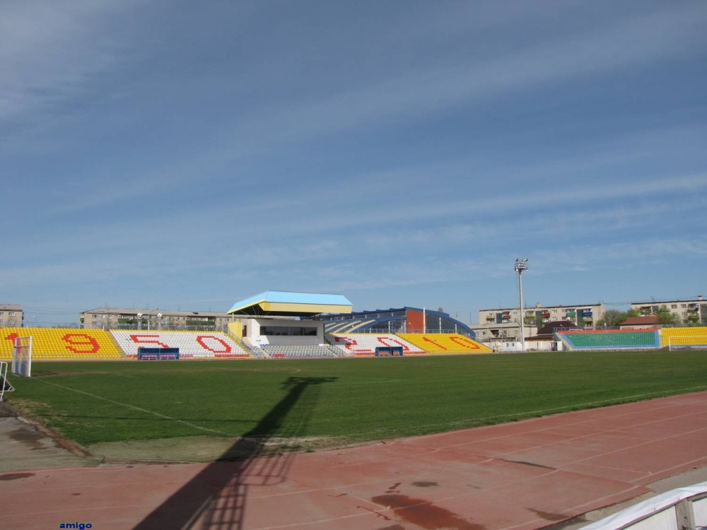 Стадион в Атырау. Фото с сайта fanatik.kz
