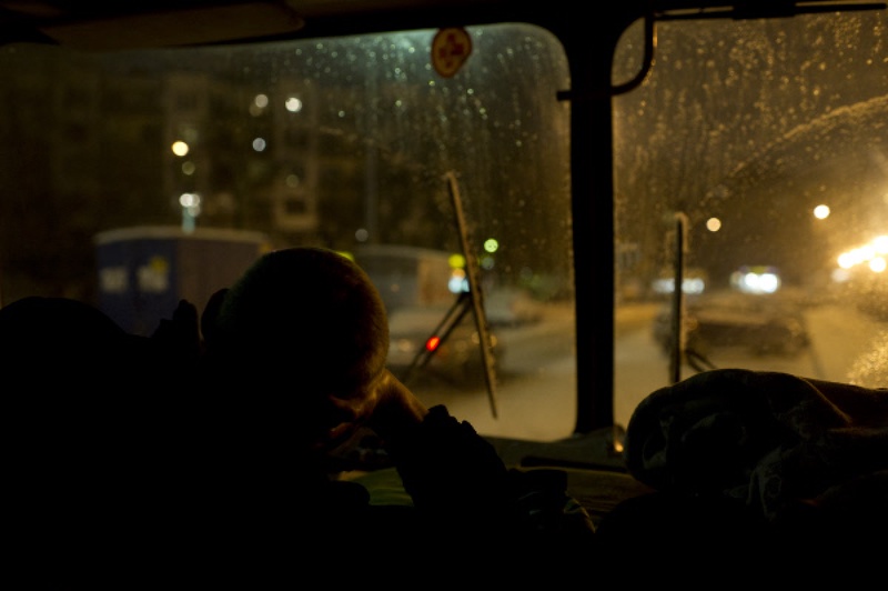 Водитель автобуса. Фото РИА Новости©