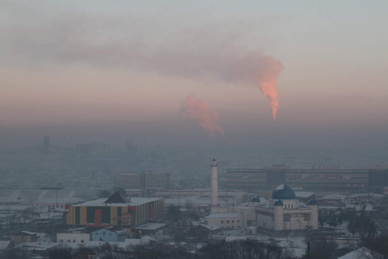Астана зимой. Фото Даниал Окасов©