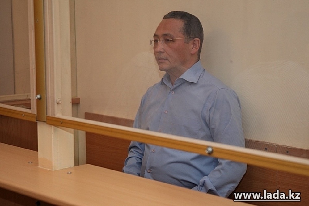Орак Сарбопеев в зале суда. Фото с сайта <a href="http://lada.kz" target="_blank">lada.kz</a>