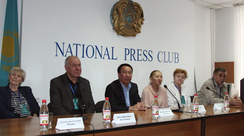Пресс-конференция с участием членов жюри конкурса. Фото ©Анель Абирова