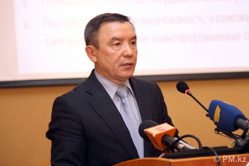 Председатель Комитета таможенного контроля Минфина Казахстана Мажит Есенбаев. Фото ©pm.kz
