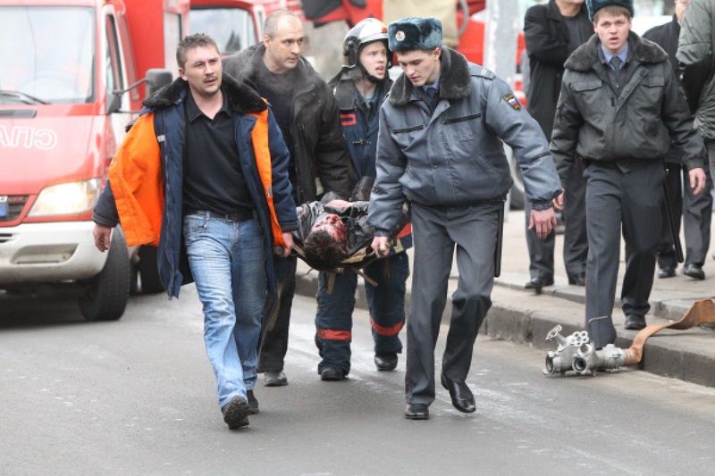 Взрыв на станции метро "Парк культуры" в марте 2010 года. Фото РИА Новости©