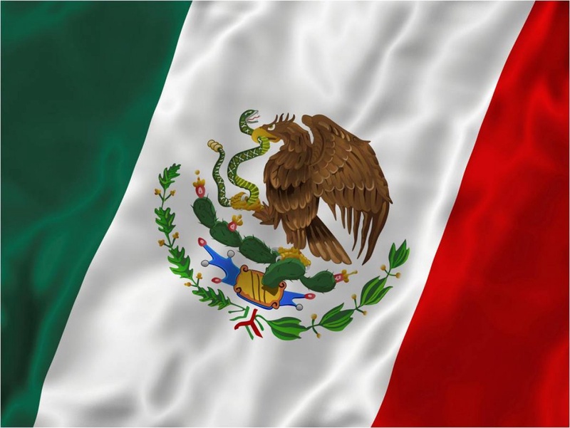 Флаг Мексики. Фото с сайта coffee-mexico.ru