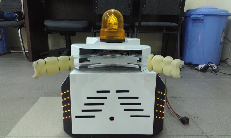 Прототип складского робота. Фото предоставлено разработчиками