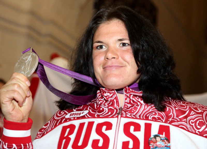 Серебряная призерка Олимпийских игр-2012 Дарья Пищальникова. Фото ©РИА Новости