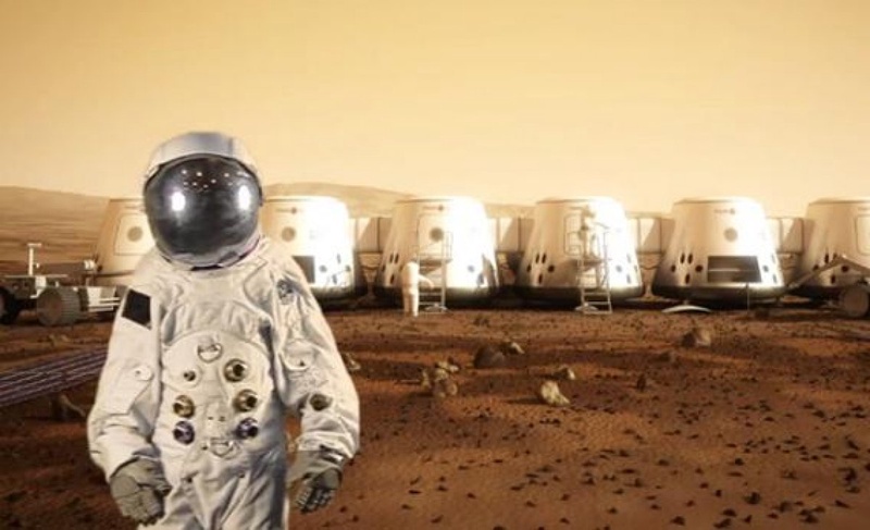 Проект марсианской колонии. Изображение slate.com 