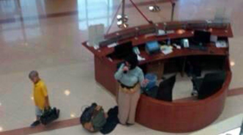 Полиция Дубаи ведет переговоры с женщиной. Фото  с сайта ca-news.org
