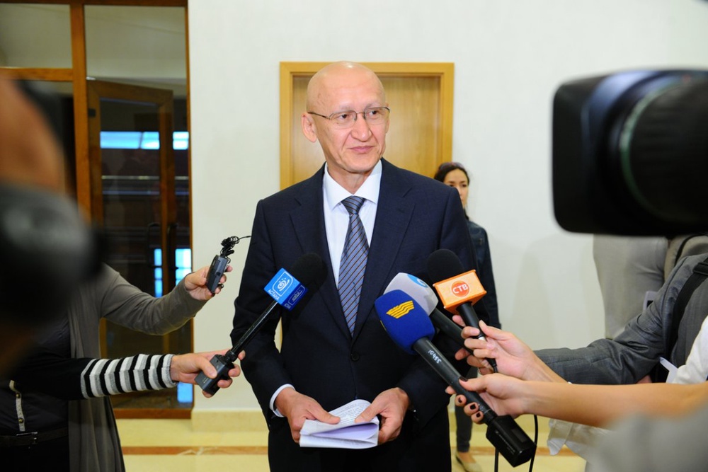 Министр финансов РК Болат Жамишев. Фото ©pm.kz