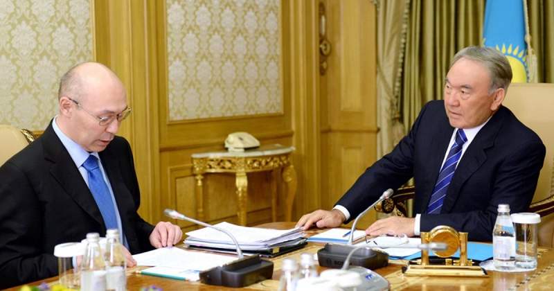 Нурсултан Назарбаев принял председателя Национального Банка РК Кайрата Келимбетова. ©akorda.kz