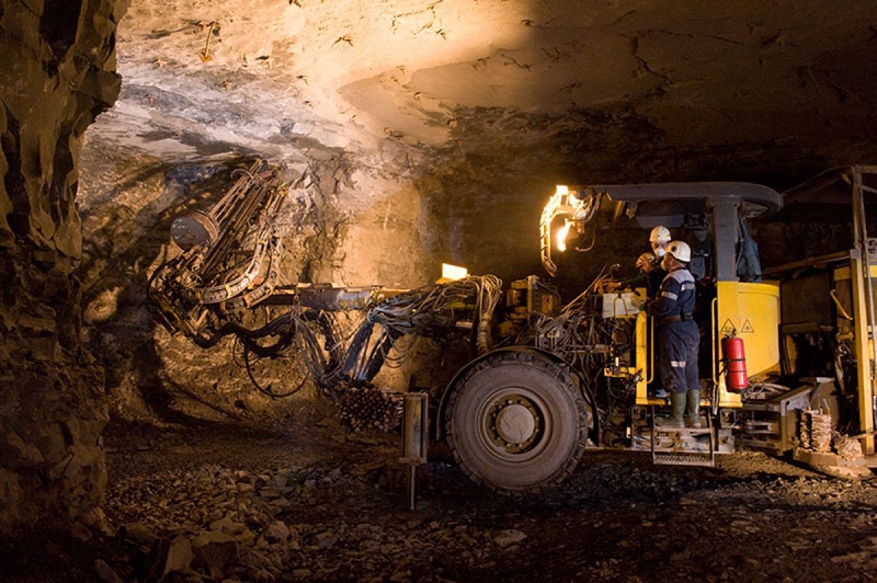 Подземная добыча руды на руднике Жомарт. ©kazakhmys.com
