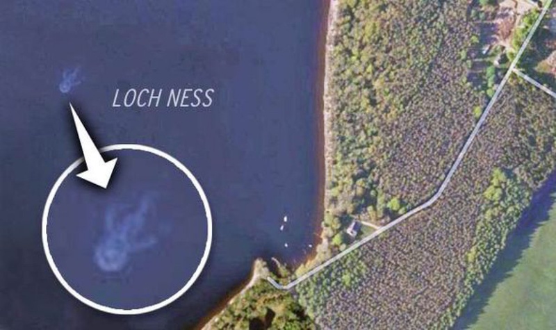 Images from space show something lurking below Loch Ness [Peter Jolly]