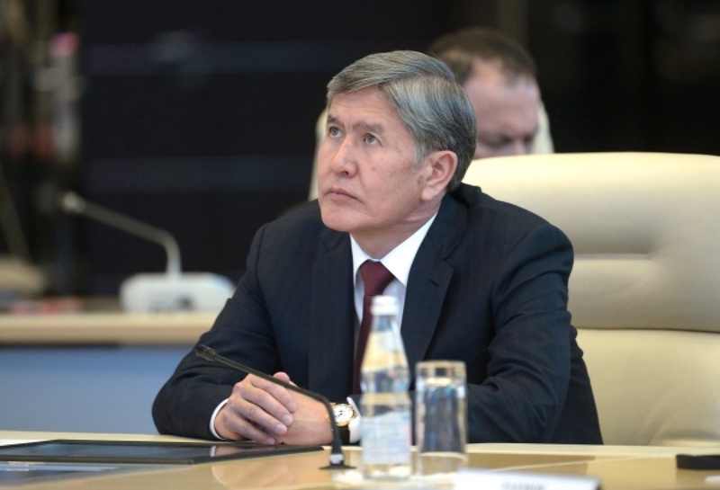 Президент Кыргызстана Алмазбек Атамбаев. ©РИА Новости