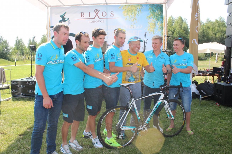 Бизнесмен Нурлан Смагулов купил велосипед Винченцо Нибали за 51 миллион тенге. Фото Алтынай Жумжумина