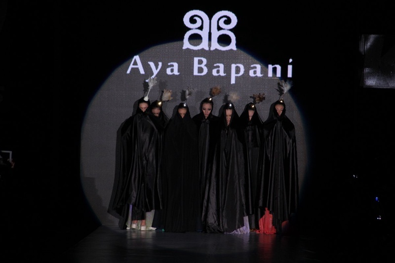 Коллекция Ая Бапани на Казахстанской недели моды. Фото Айжан Тугельбаева©