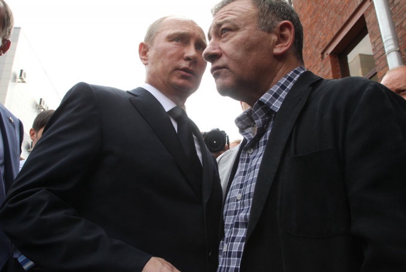 Владимир Путин и Аркадий Ротенберг. © Sasha Mordovets/Getty Images 