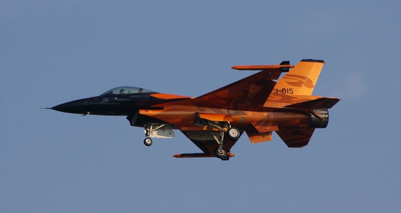 Истребитель F-16 ВВС Нидерландов. Фото с сайта wikipedia.org