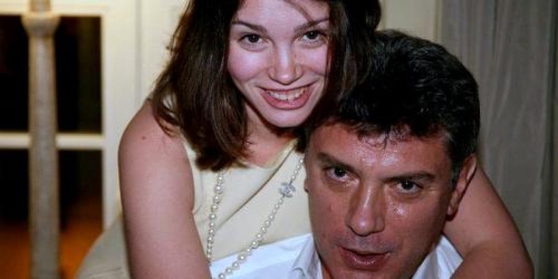 Борис Немцов с дочерью Жанной. © bild.de