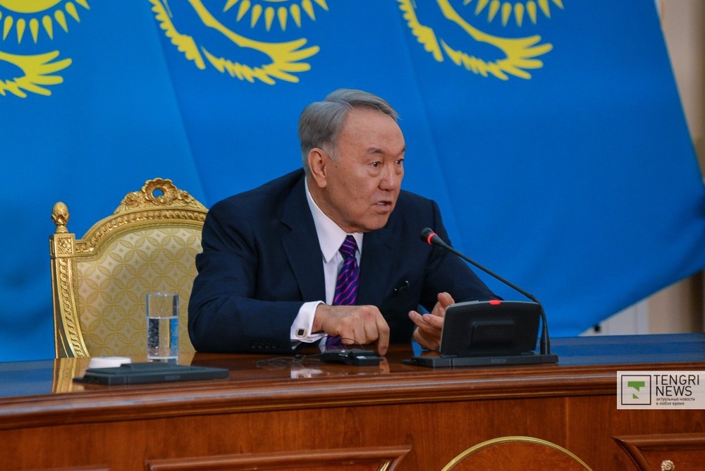 Нурсултан Назарбаев. Фото Турар Казангапов © 