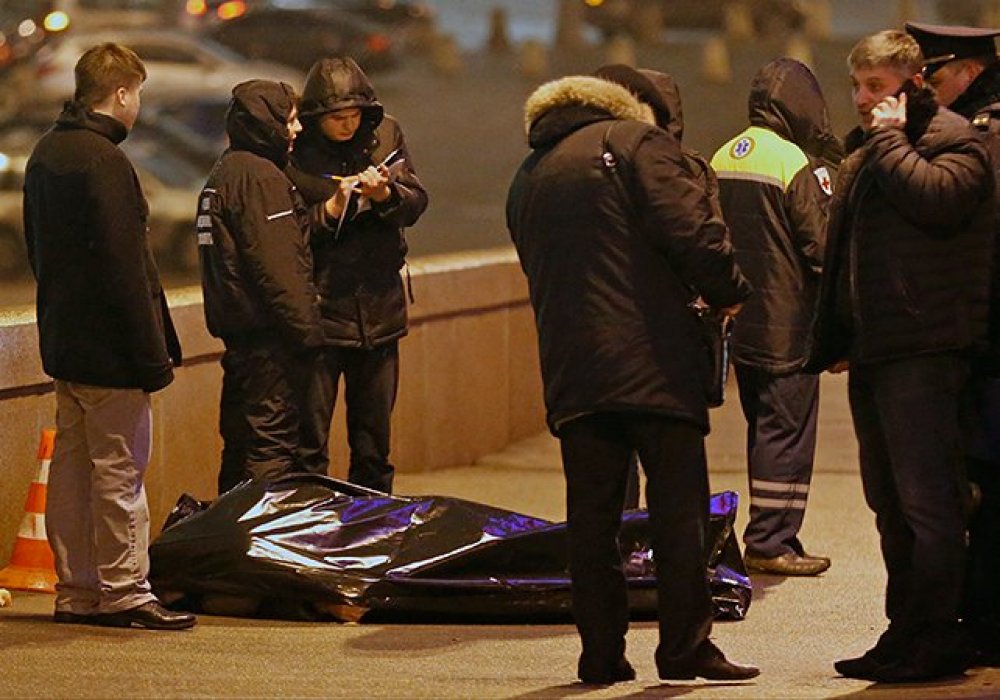 Борис Немцов был убит в центре Москвы в ночь на 28 февраля. © РИА Новости 