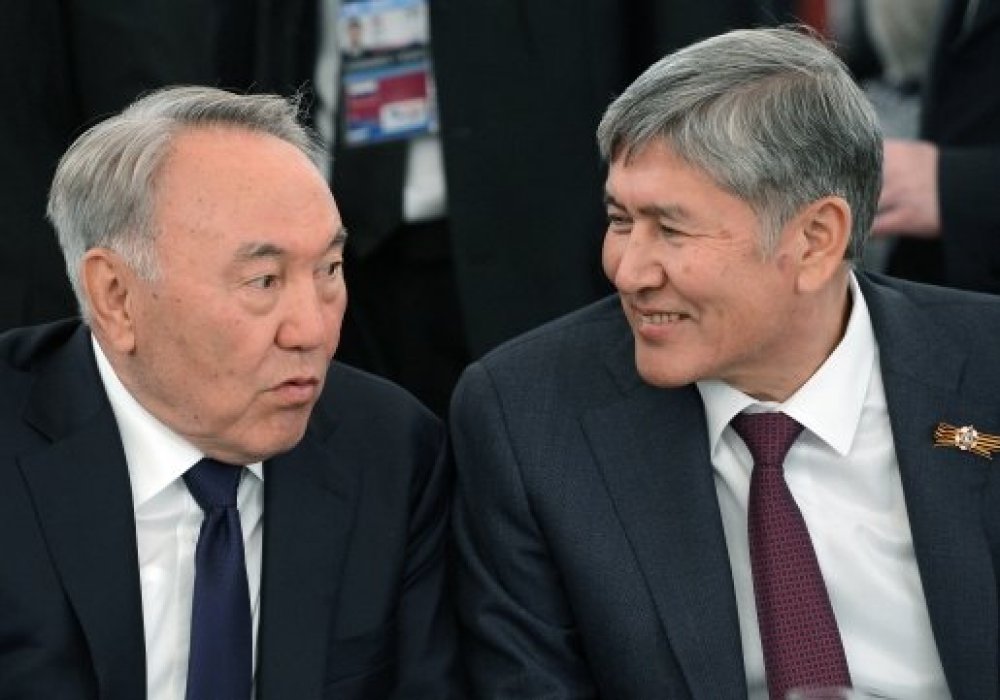Нурсултан Назарбаев и Алмазбек Атамбаев. Фото © РИА Новости