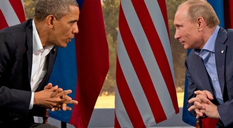 Барак Обама и Владимир Путин. Фото Evan Vucci / AP©