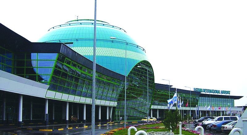 Аэропорт Астаны. Фото с сайта balu-tourism.kz