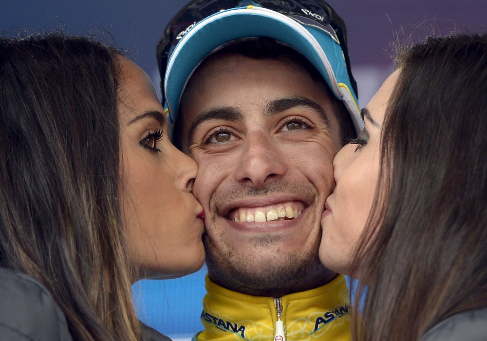 Итальянский велогонщик Фабио Ару. © Reuters