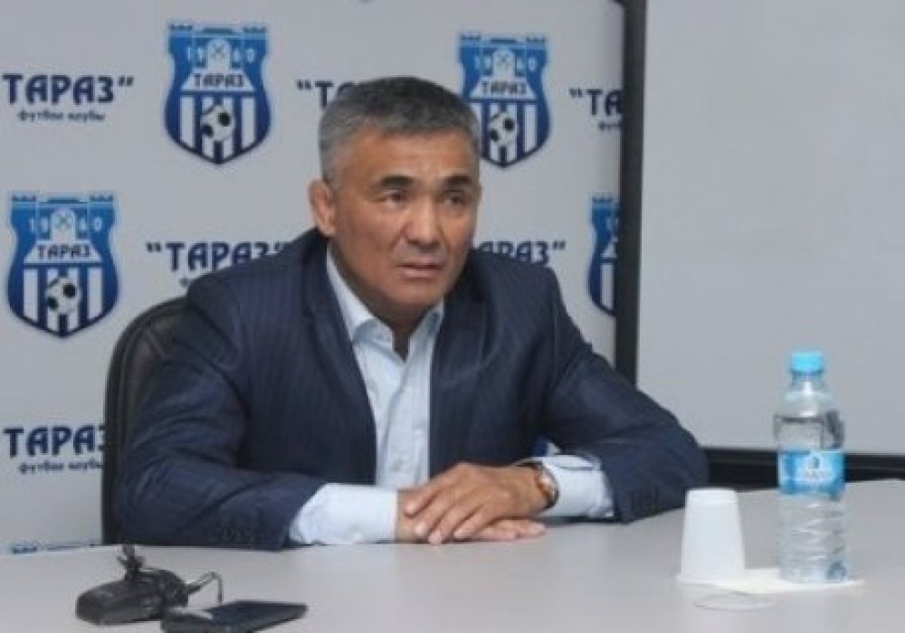 Махамбет Дуйсембаев. Фото с сайта ФК "Тараз".
