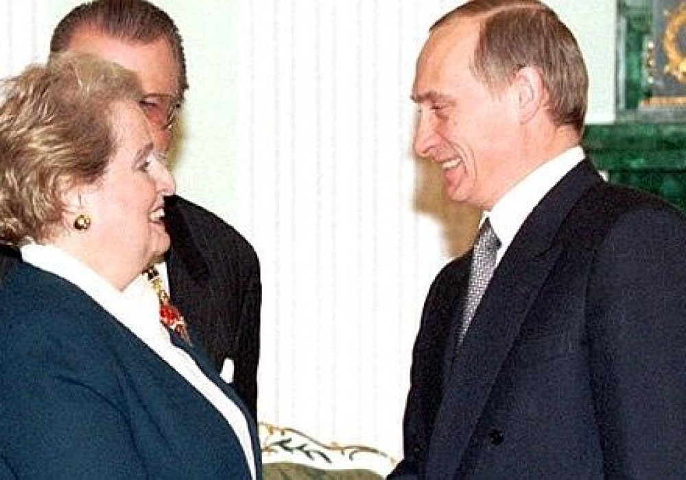 Мадлен Олбрайт и Владимир Путин. © kremlin.ru