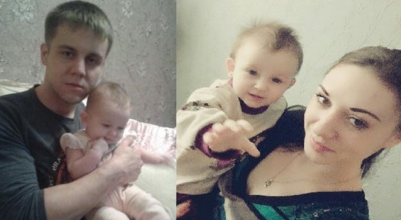 Евгений и Дарья Галузинские и их дочь. Фото из соцсетей