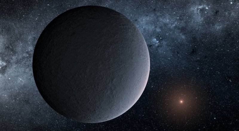Художественная иллюстрация планеты OGLE-2016-BLG-1195Lb. Credits: NASA / JPL-Caltech