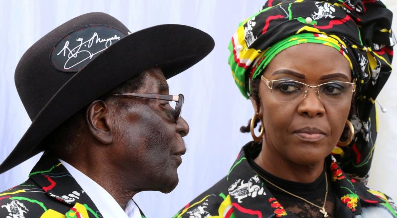 Первая леди Зимбабве Грейс Мугабе. Фото © REUTERS/Philimon Bulawayo