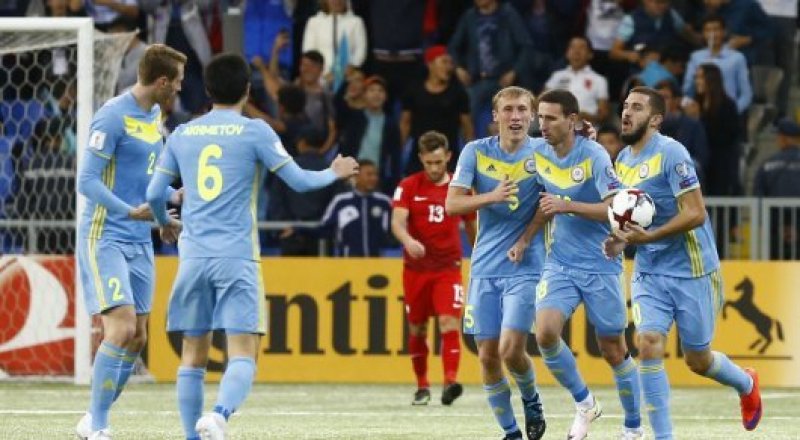 Эпизод игры Казахстан-Польша в 2016 году. © Reuters