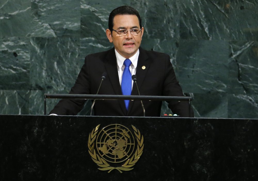 Президент Гватемалы Джимми Моралес©