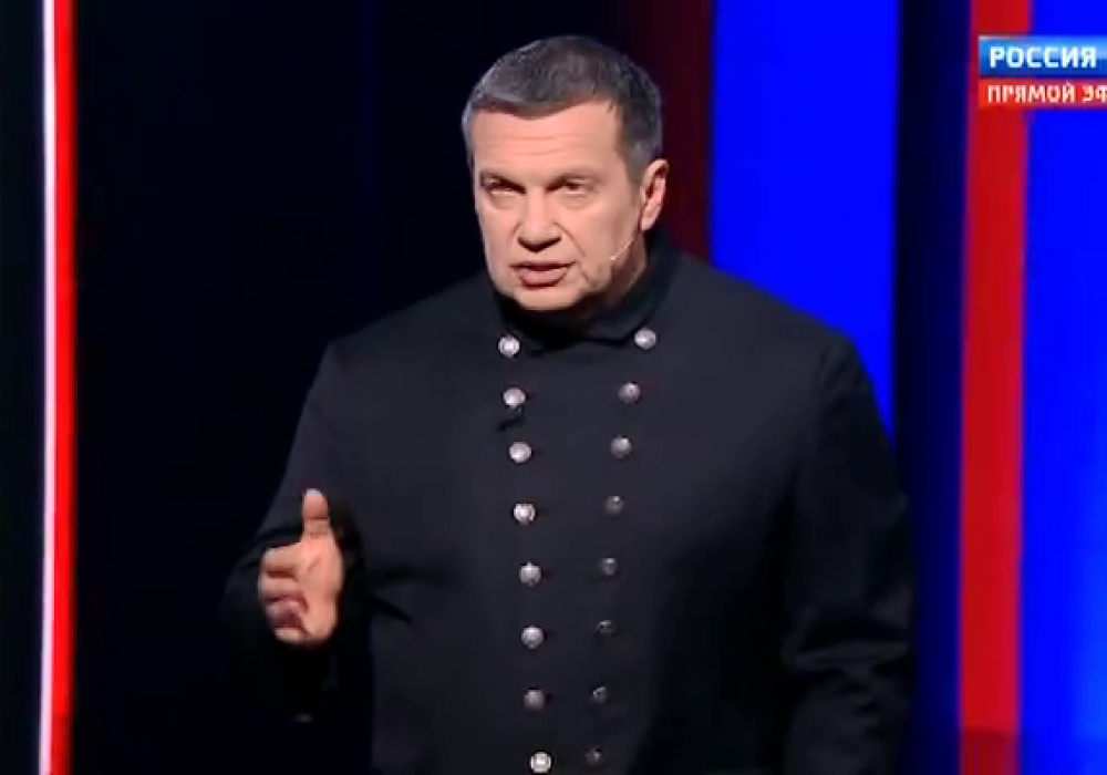 Владимир Соловьев. Кадр из видео