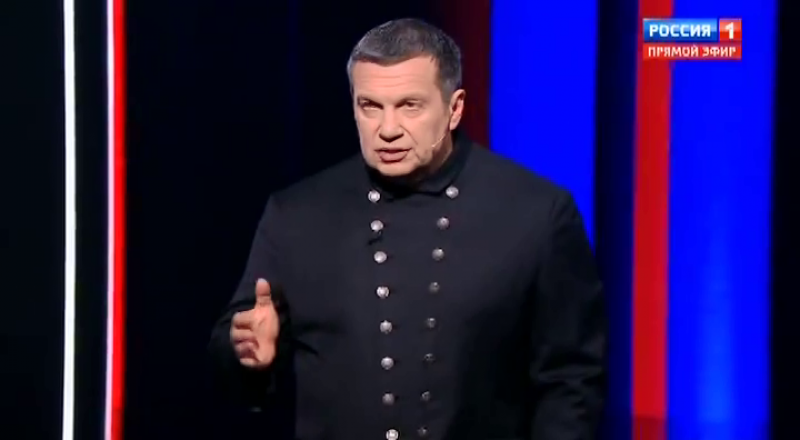 Владимир Соловьев. Кадр из видео