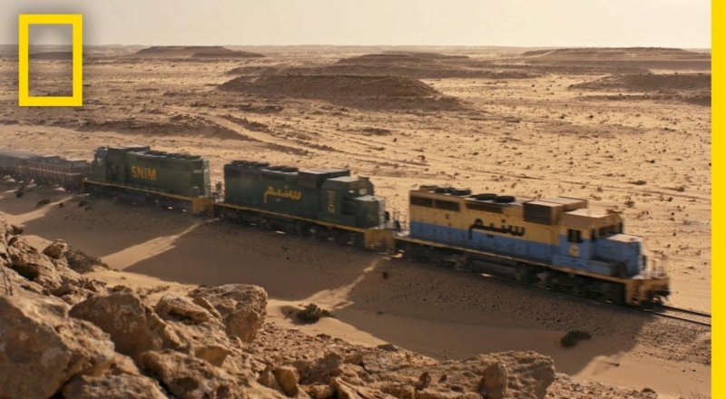 Кадр из видео This Sahara Railway Is One of the Most Extreme in the World