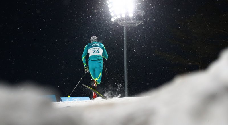 Алексей Полторанин на Олимпийских играх в Пхенчхане. © Reuters