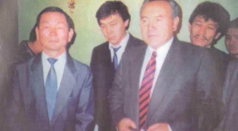 Н.Ә.Назарбаевпен Алматыдағы кездесуі (1995 жыл)